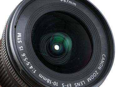 Canon 10-18mm f4.5-5.6 IS STM