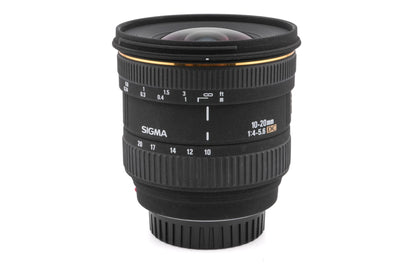 Sigma 10-20mm f4-5.6 EX DC