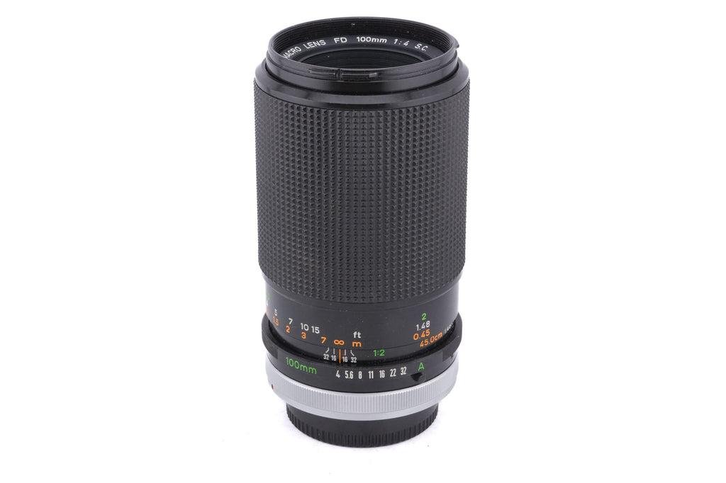 Canon 100mm f4 Macro S.C.