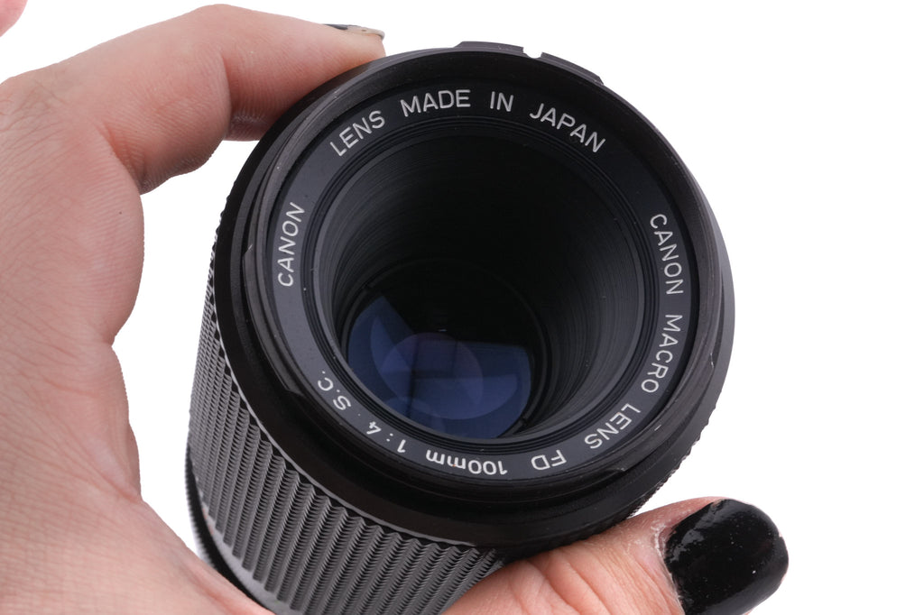 Canon 100mm f4 Macro S.C.