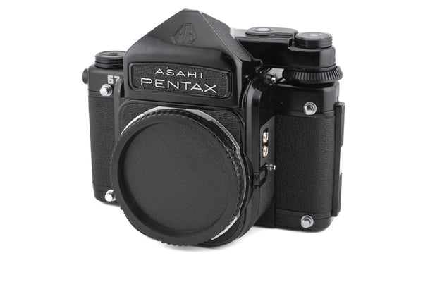ペンタックス67●Pentax 67 Late TTL Finder Pentax 67 TTL prism finder w/cap, very clean and clear prism