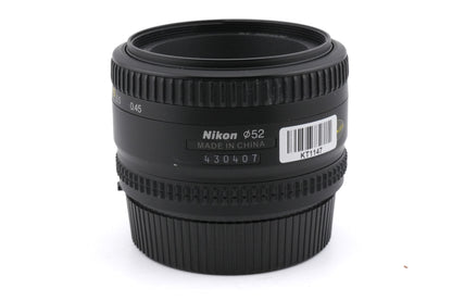 Nikon 50mm f1.8 AF Nikkor D