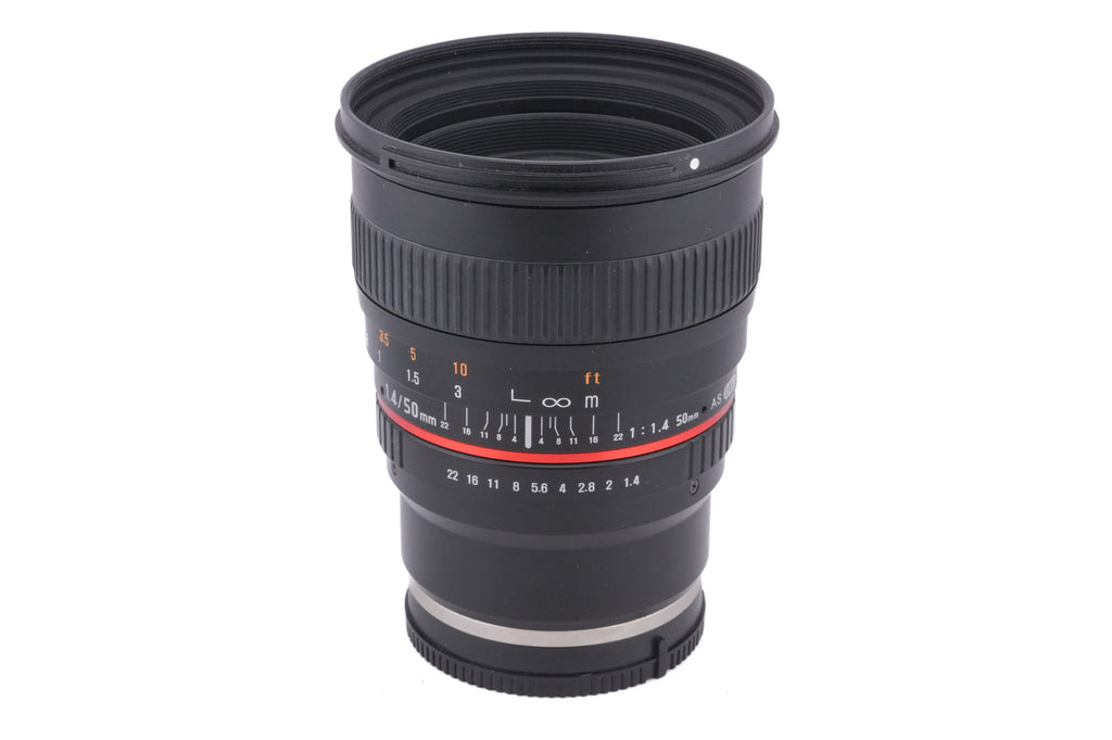 Samyang 50mm f1.4 AS UMC