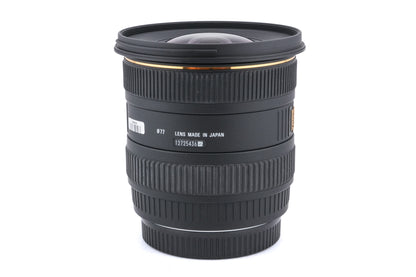 Sigma 10-20mm f4-5.6 EX DC HSM