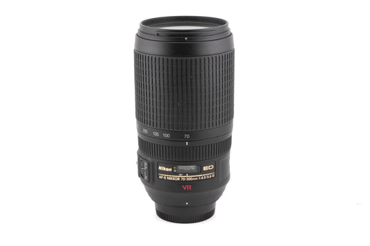 Nikon 70-300mm f4.5-5.6 AF-S Nikkor G ED VR