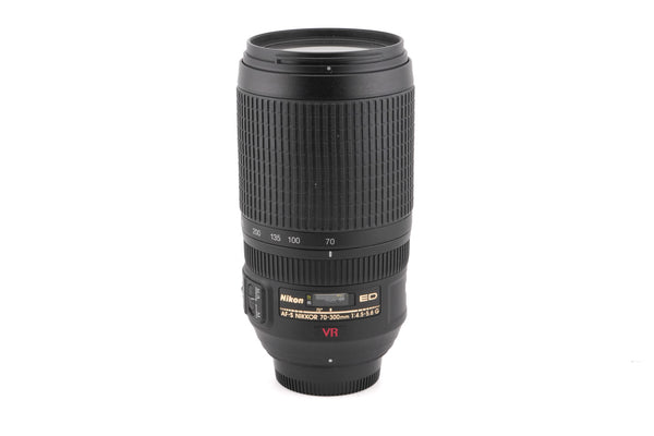 【AF難あり】AF-S VR 70-300mm f/4.5-5.6G IF-ED Nikon 70-300mm f4.5-5.6 AF-S Nikkor G ED VR – Kamerastore