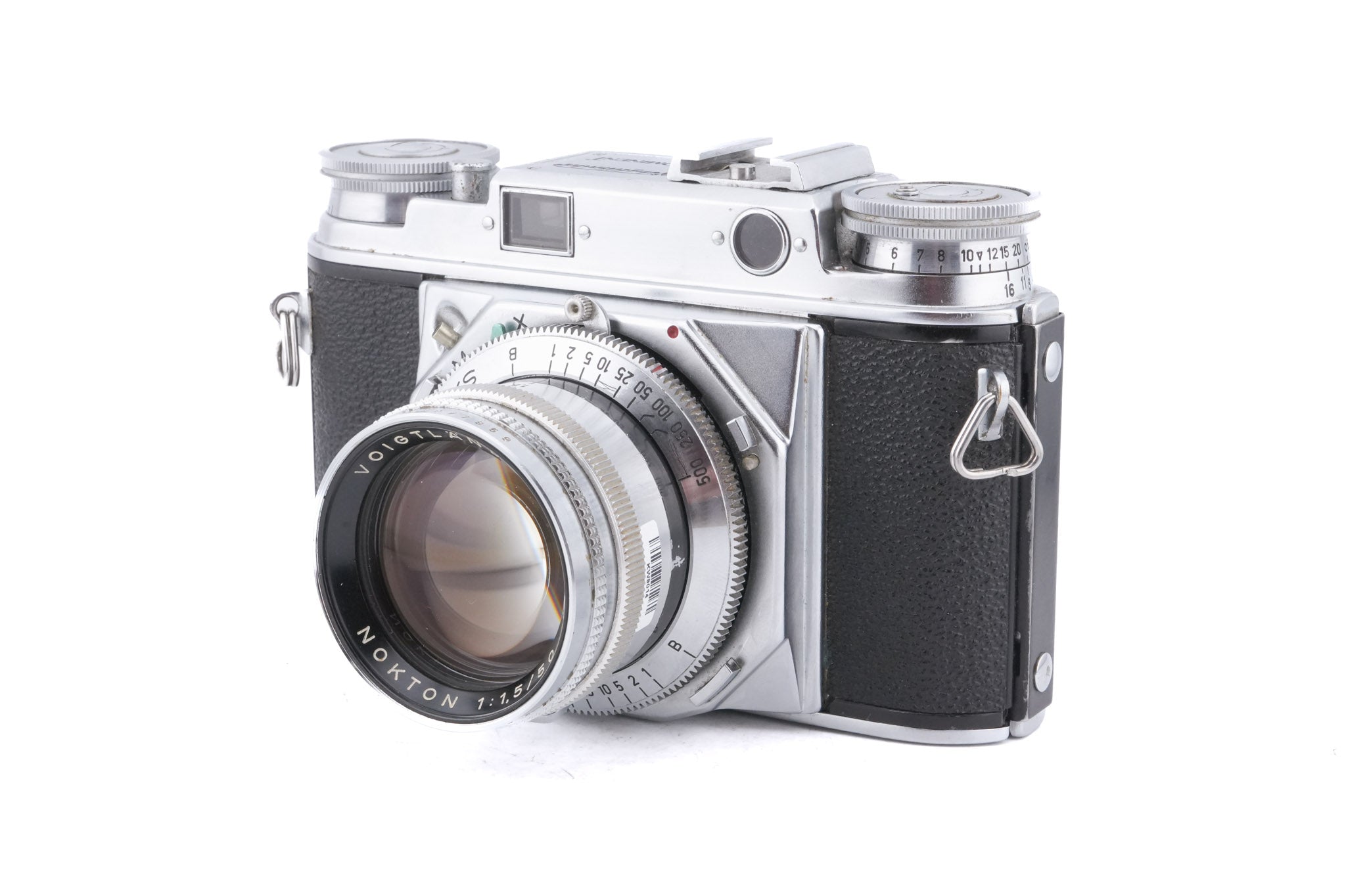 Voigtländer Prominent I + 50mm f1.5 Nokton