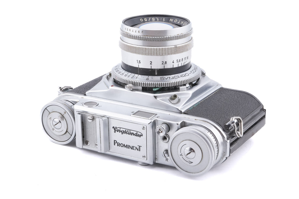 Voigtländer Prominent I + 50mm f1.5 Nokton