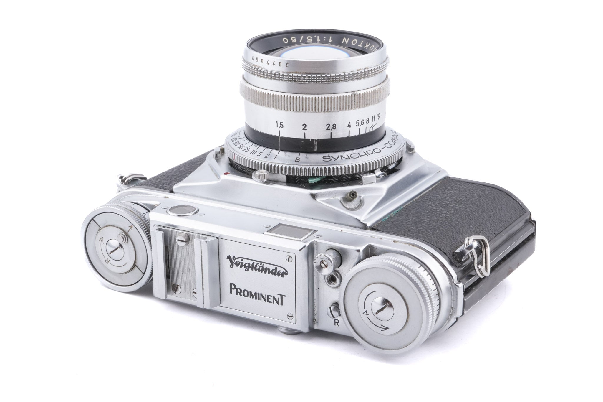 Voigtländer Prominent I + 50mm f1.5 Nokton