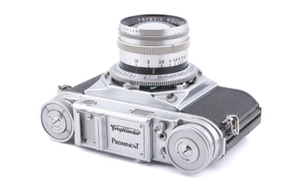 Voigtländer Prominent I + 50mm f1.5 Nokton