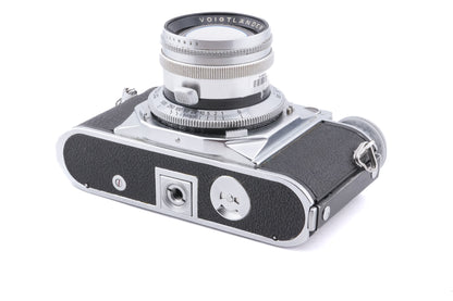 Voigtländer Prominent I + 50mm f1.5 Nokton
