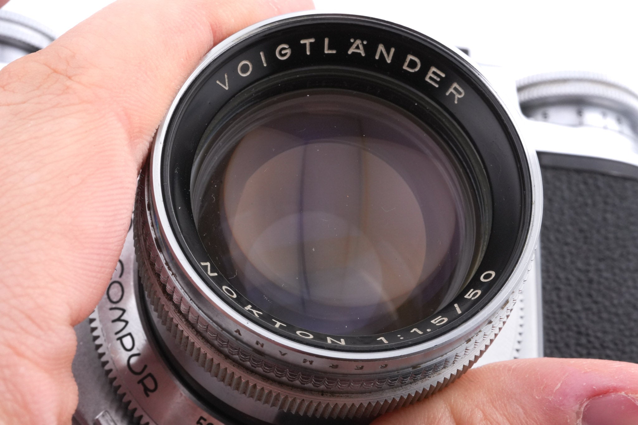Voigtländer Prominent I + 50mm f1.5 Nokton