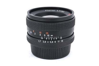 Carl Zeiss 50mm f1.7 Planar T* (AE)