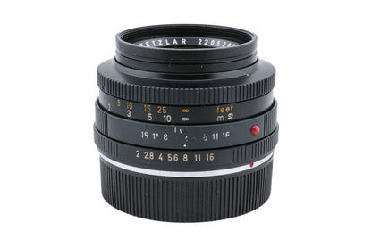 Leica 50mm f2 Summicron-R (Type I) (2-Cam) (11228)