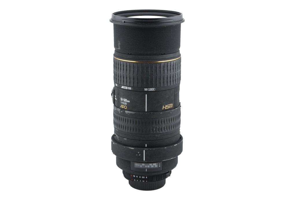 Sigma 50-500mm f4-6.3 EX APO D HSM