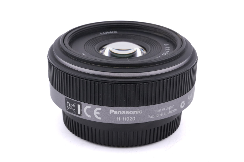 Panasonic 20mm f1.7 Lumix G ASPH. (H-H020)