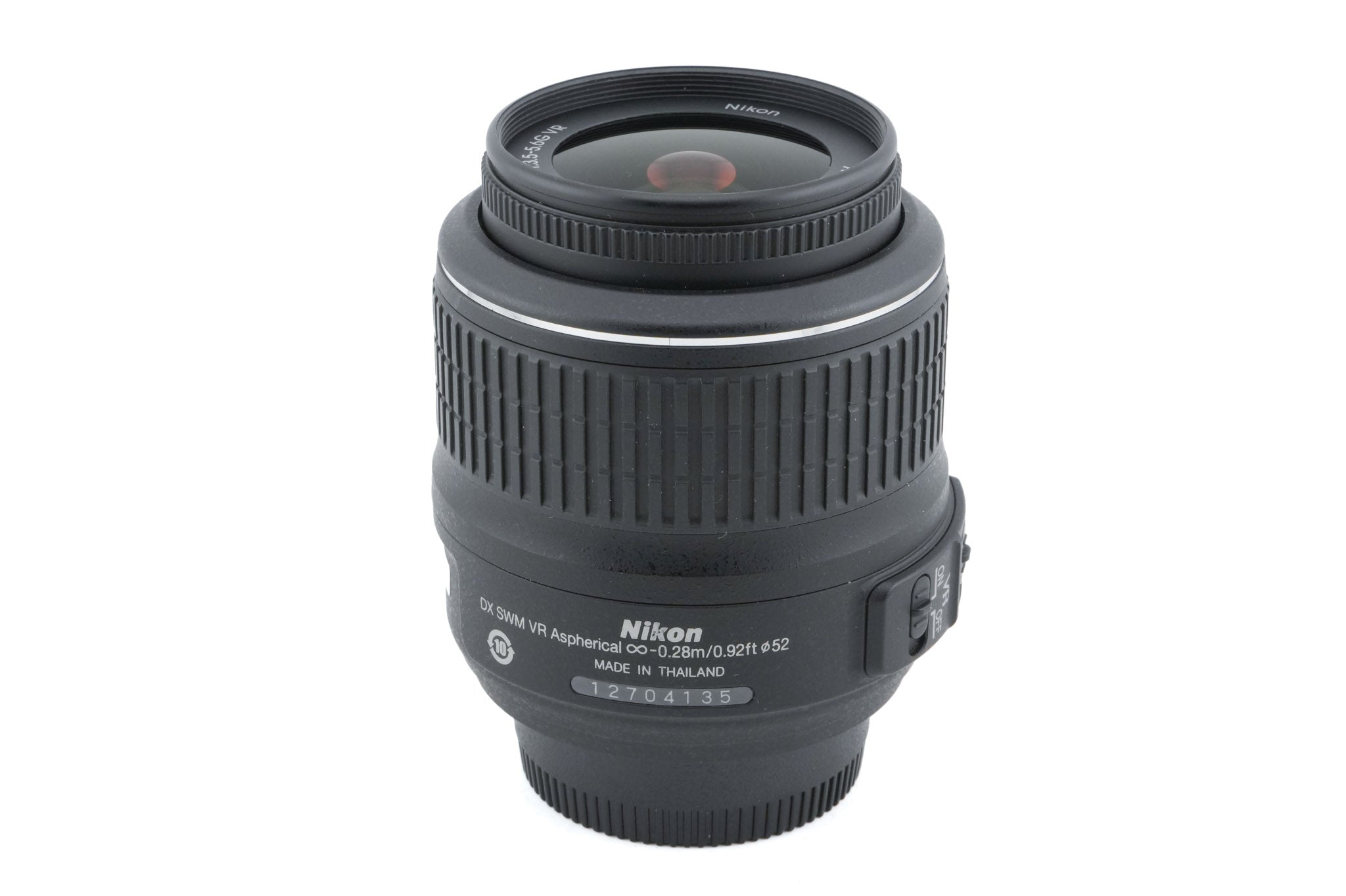 Nikon 18-55mm f3.5-5.6 AF-S Nikkor G VR