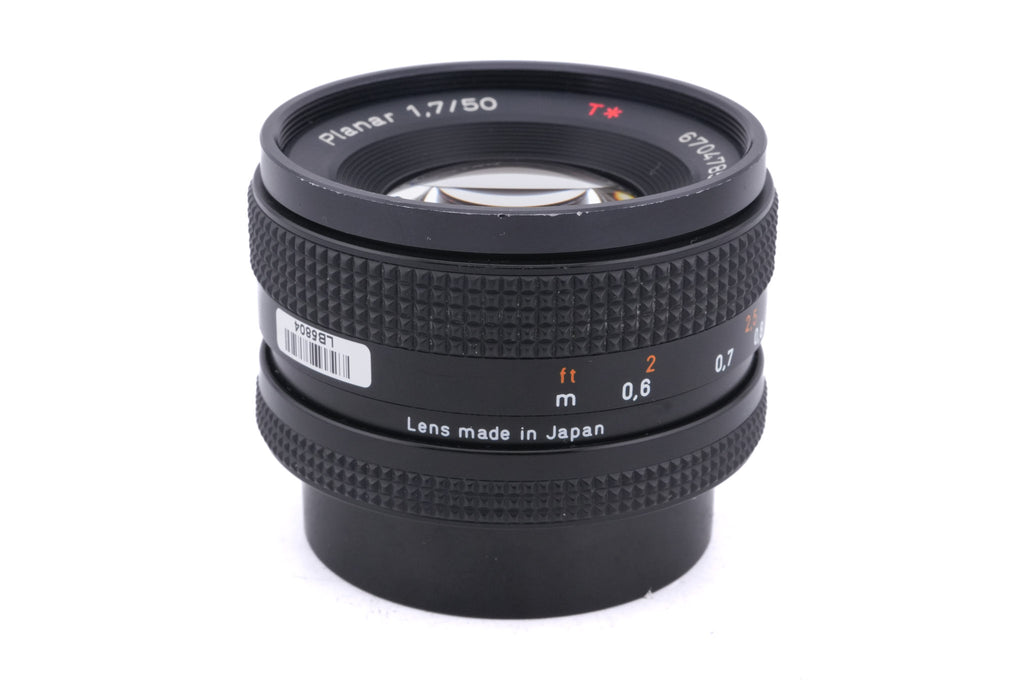 Carl Zeiss 50mm f1.7 Planar T* (AE)