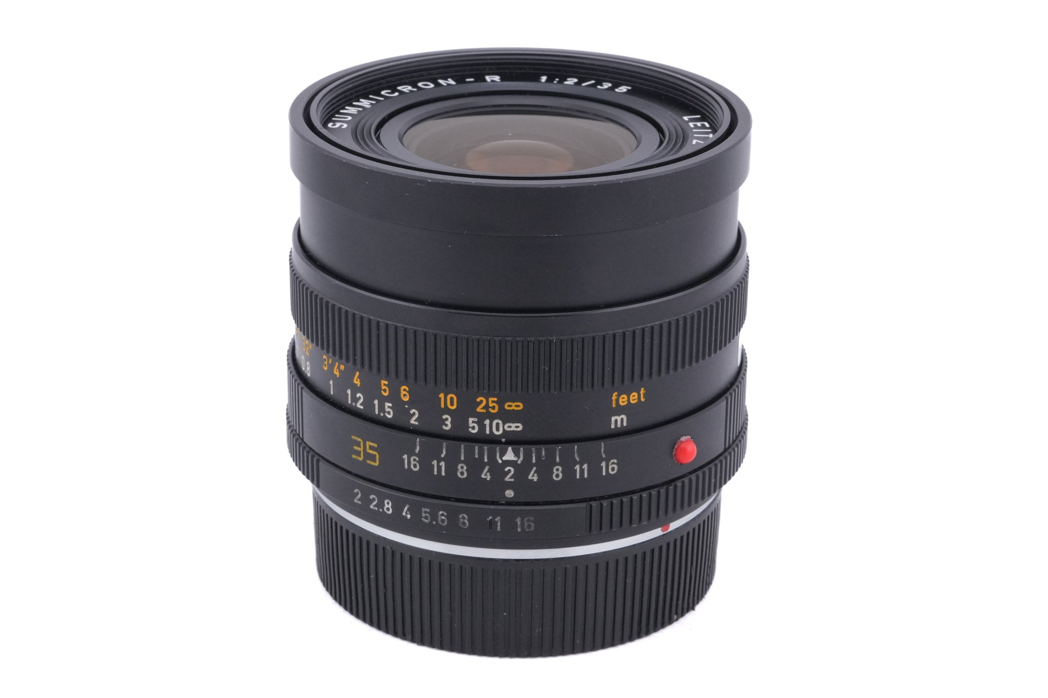 Leica 35mm f2 Summicron-R (Type II) (3-Cam) (11115)