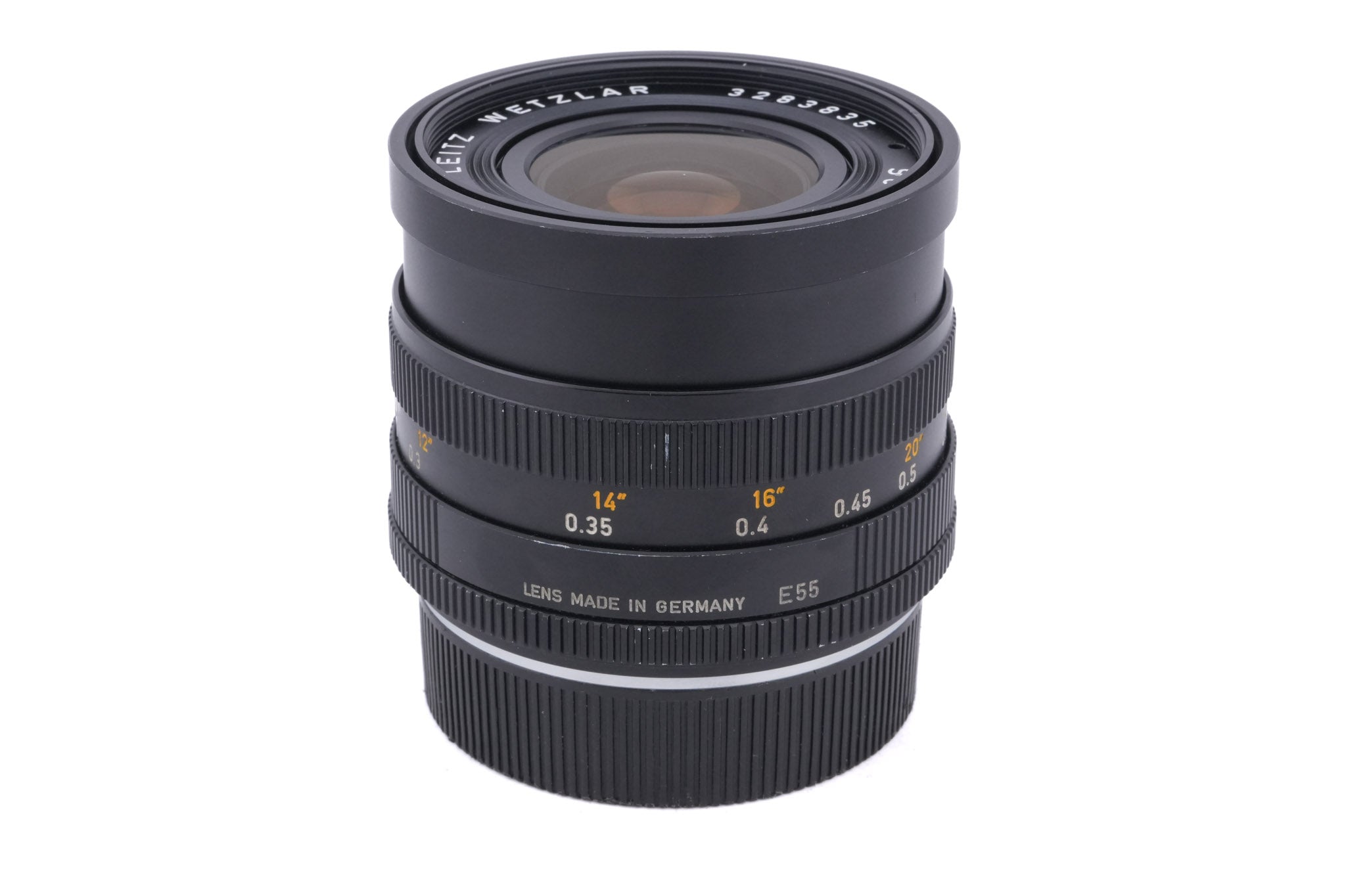 Leica 35mm f2 Summicron-R (Type II) (3-Cam) (11115)
