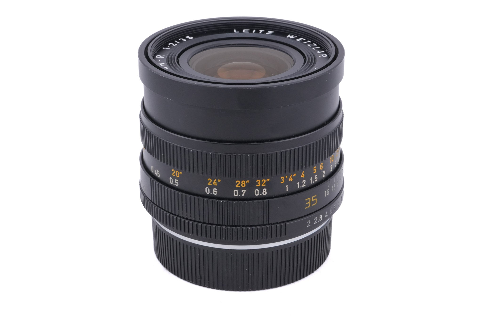 Leica 35mm f2 Summicron-R (Type II) (3-Cam) (11115)