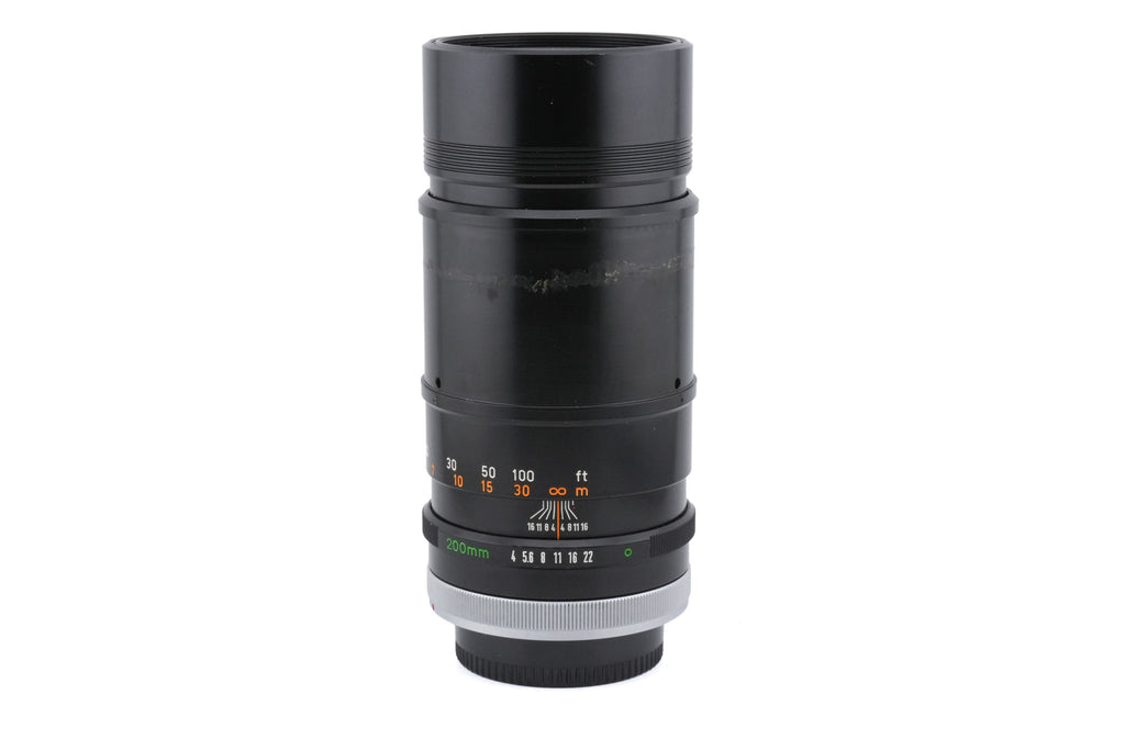 Canon 200mm f4 S.S.C.