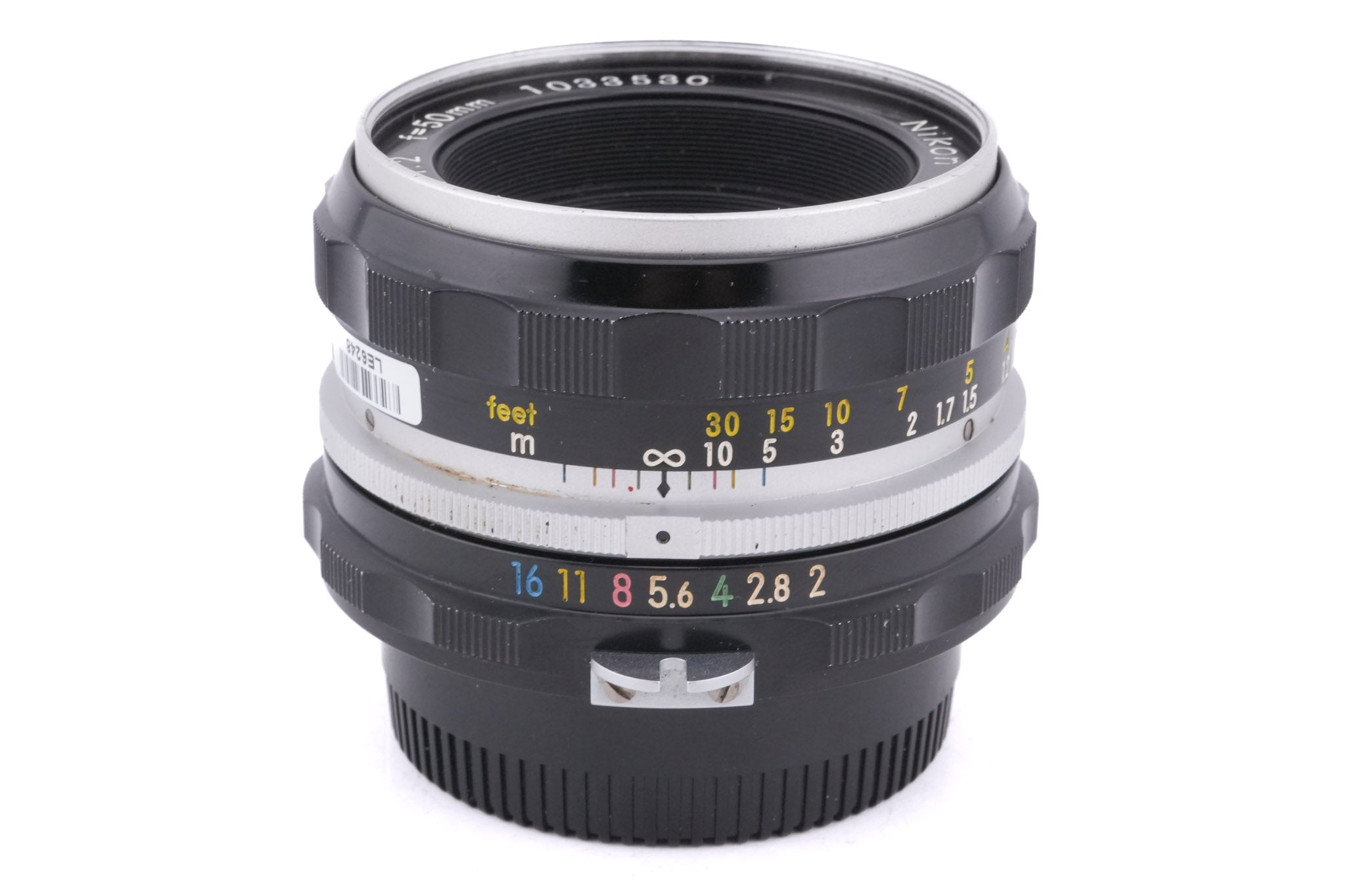 Nikon 50mm f2 Nikkor-H Auto Pre-AI