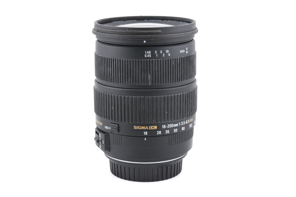 Sigma 18-200mm f3.5-6.3 DC OS HSM