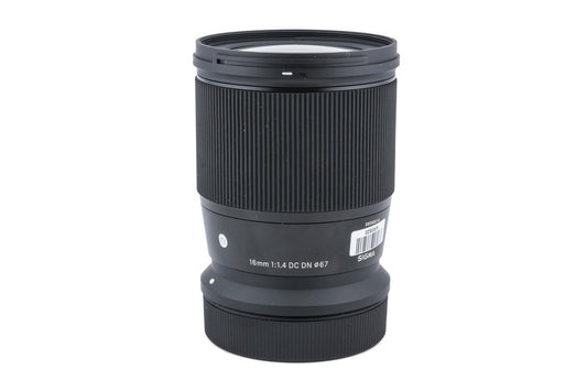 Sigma 16mm f1.4 DC DN Contemporary - Lens