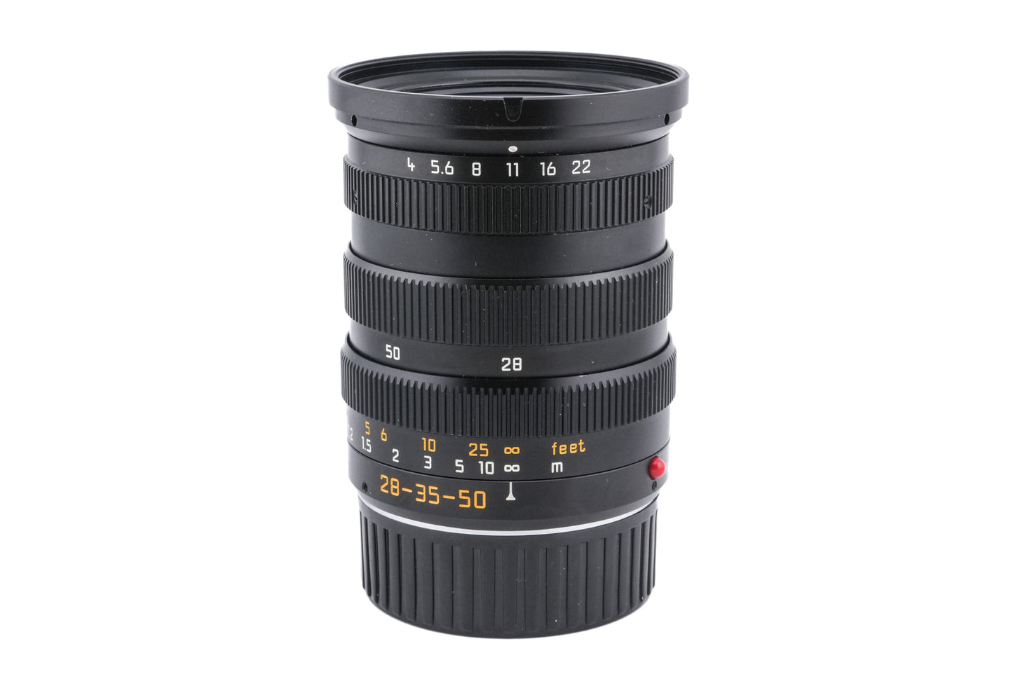 Leica 28-35-50mm f4 Tri-Elmar-M ASPH. (Type I) (Black, 11890) - Lens