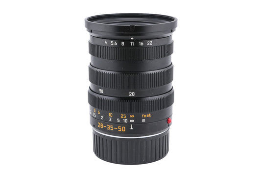 Leica 28-35-50mm f4 Tri-Elmar-M ASPH. (Type I) (Black, 11890) - Lens