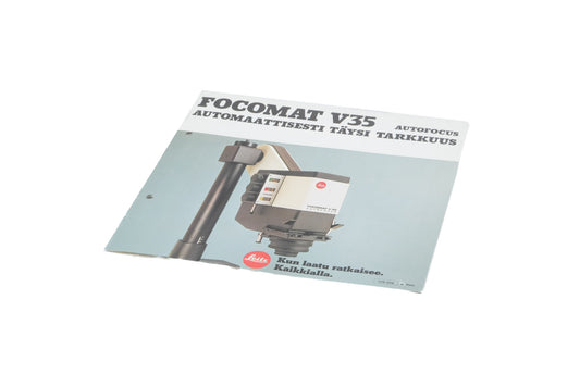 Leica Focomat V35 Brochure - Accessory