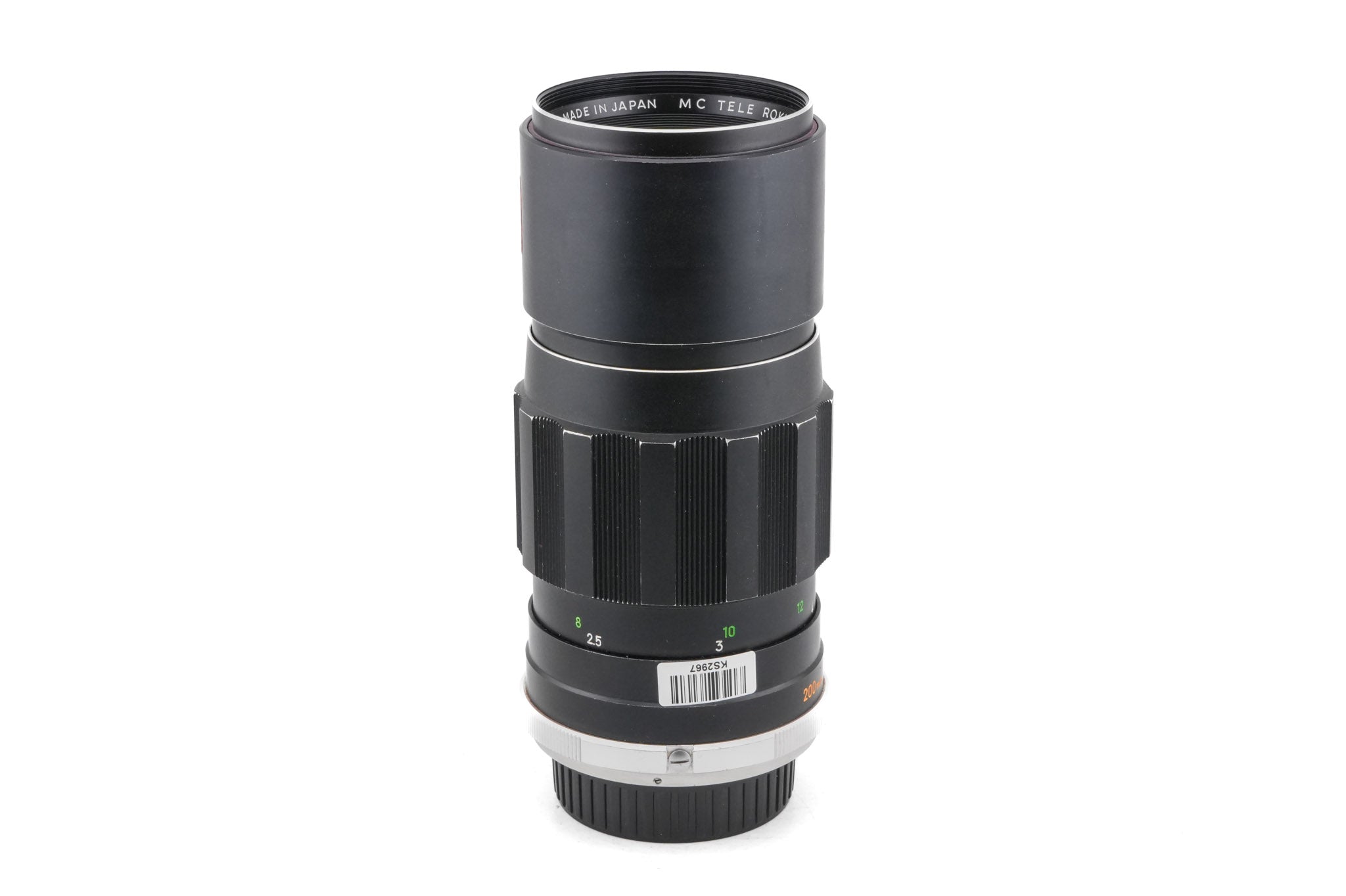 Minolta 200mm f4.5 MC Tele Rokkor-PE