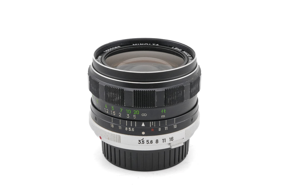Minolta 28mm f3.5 MC W.Rokkor-SG