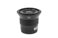 Carl Zeiss 12mm f2.8 Distagon T* Touit