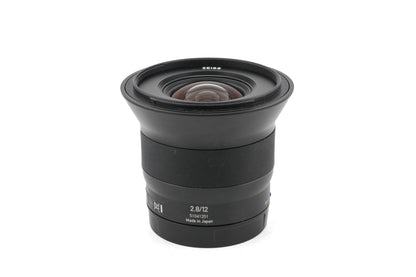 Carl Zeiss 12mm f2.8 Distagon T* Touit