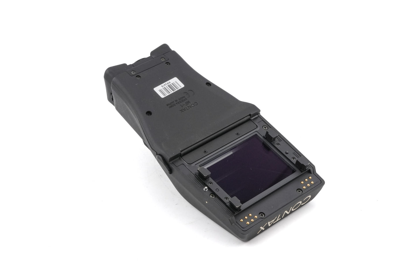 Contax 645 + MFB-1 120/220 Film Back Holder + MF-1 AE Prism Finder + 80mm f2 Planar T*