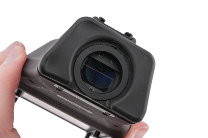 Contax 645 + MFB-1 120/220 Film Back Holder + MF-1 AE Prism Finder + 80mm f2 Planar T*