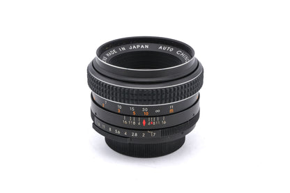Chinon 55mm f1.7 Auto