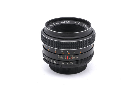 Chinon 55mm f1.7 Auto