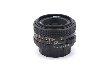 Minolta 50mm f2 MD