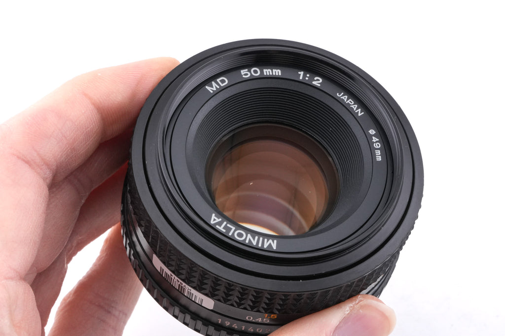 Minolta 50mm f2 MD