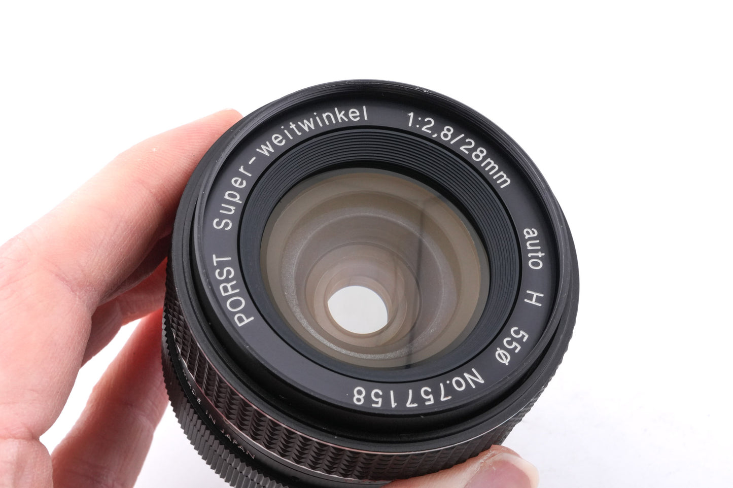 Porst 28mm f2.8 Auto H Super-Weitwinkel