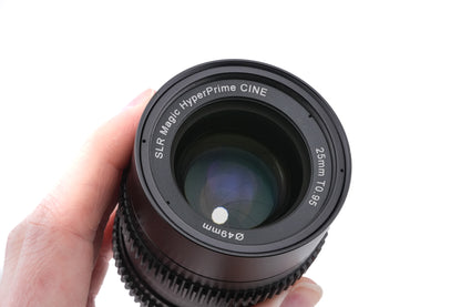 SLR Magic 25mm T0.95 Hyperprime Cine