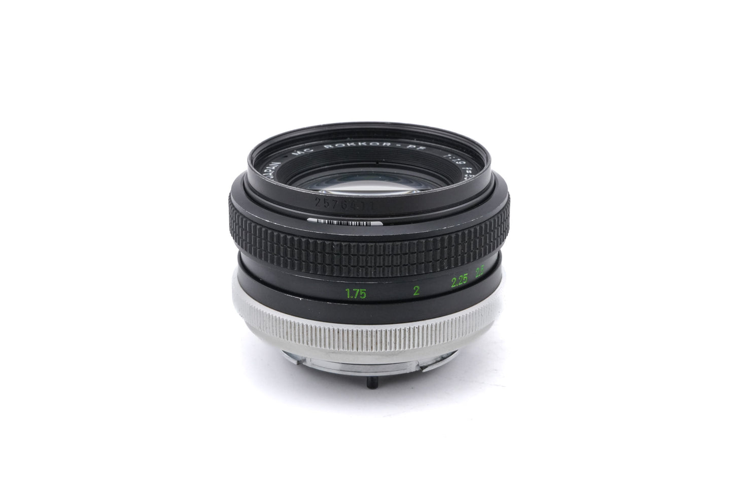 Minolta 55mm f1.9 MC Rokkor-PF