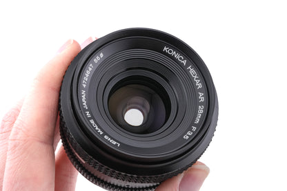 Konica 28mm f3.5 Hexar AR
