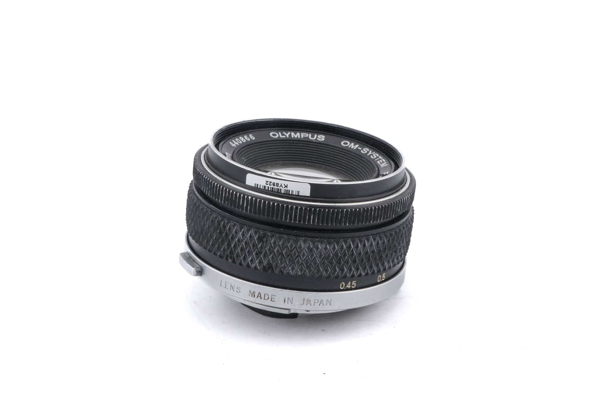 Olympus 50mm f1.8 F.Zuiko Auto-S - Lens – Kamerastore