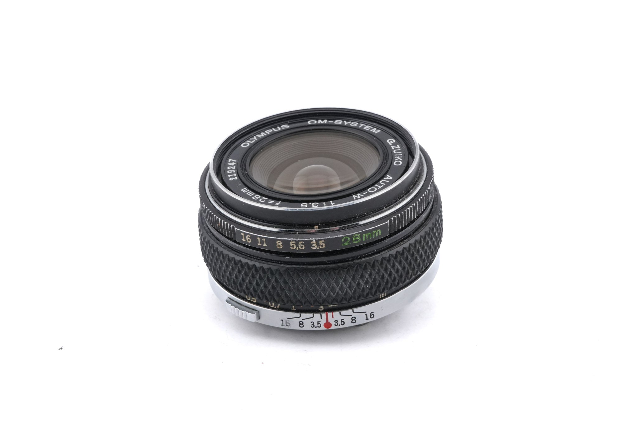 Olympus 28mm f3.5 G.Zuiko Auto-W