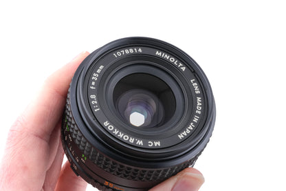 Minolta 35mm f2.8 MC W.Rokkor