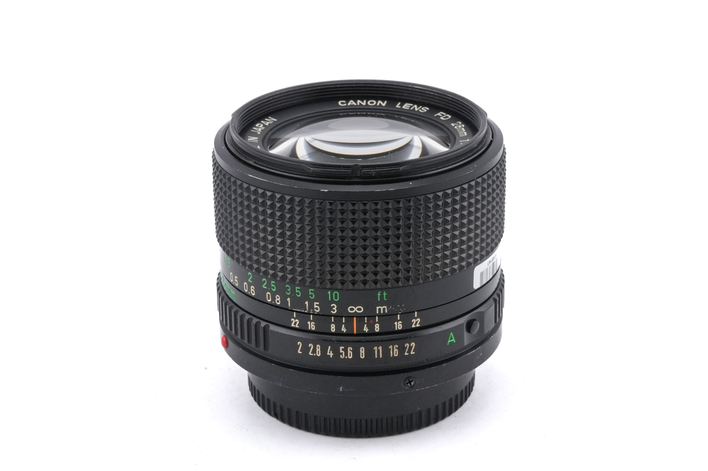 Canon 28mm f2 FDn - Lens